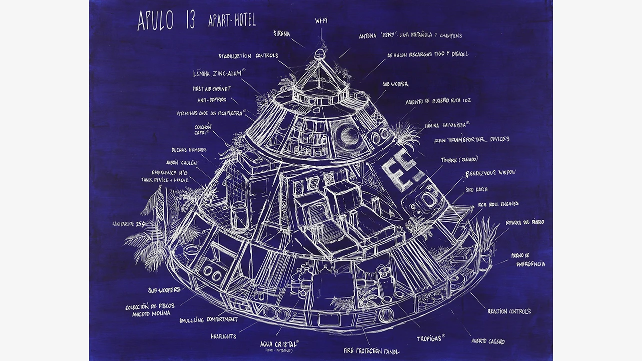 Simón Vega, Apulo 13, 2015. Museo Reina Sofía