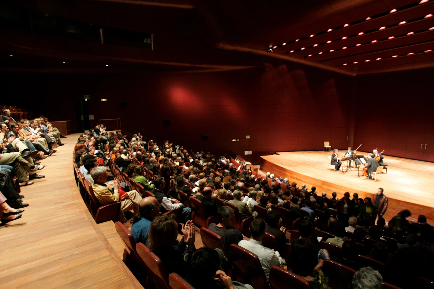Vista del Edificio Nouvel, Auditorio 400, Museo Reina Sofía @Xavi M. Miró