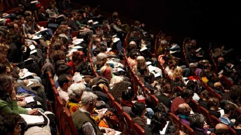 Vista del Edificio Nouvel, Auditorio 400, Museo Reina Sofía