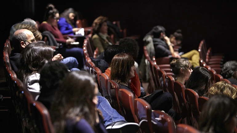 Vista del Edificio Nouvel, Auditorio 400, Museo Reina Sofía