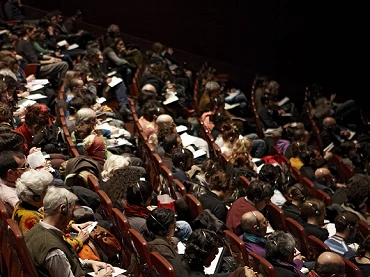 Vista del Edificio Nouvel, Auditorio 400, Museo Reina Sofía
