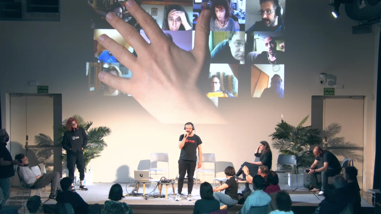 Conferencia performativa Berlin Rehearsal, 2020