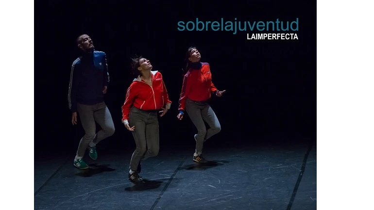 Cartel promocional de la pieza Sobrelajuventud © J. C. Arévalo