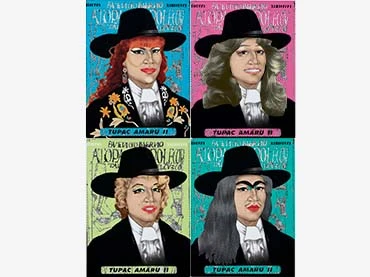 Javier Vargas Sotomayor, La falsificación de las Tupamaru (Frida Amaru, Marilyn Amaru, Farrah Amaru, Dina Amaru), 2006