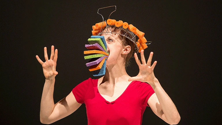 Ruth Childs en Carnation, de Lucinda Childs © Gregory Batardon