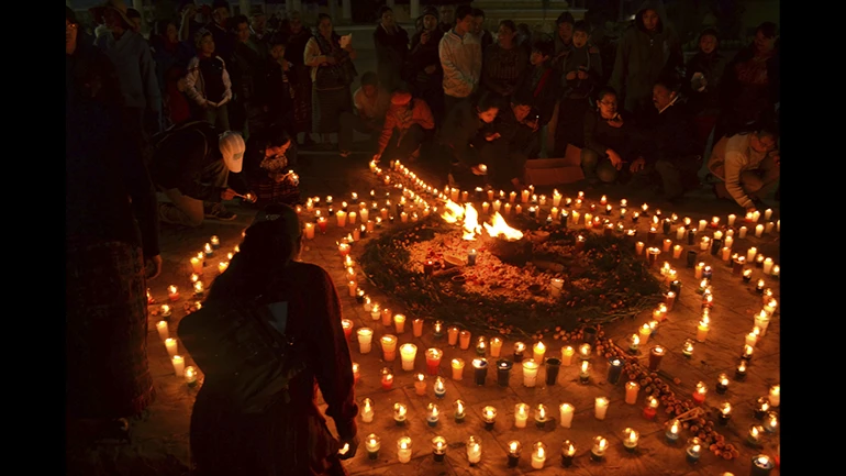 Colectivo K´astajinem, Totonicapán, Guatemala, 2014. Fotografía: Reyes Josué Morales