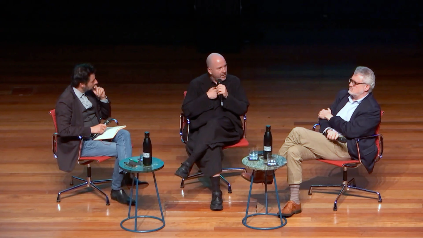 Antonio Lucas, Manuel Segade y Miguel Falomir en conversación por el Día Internacional de los Museos 2026 en el Museo Reina Sofía