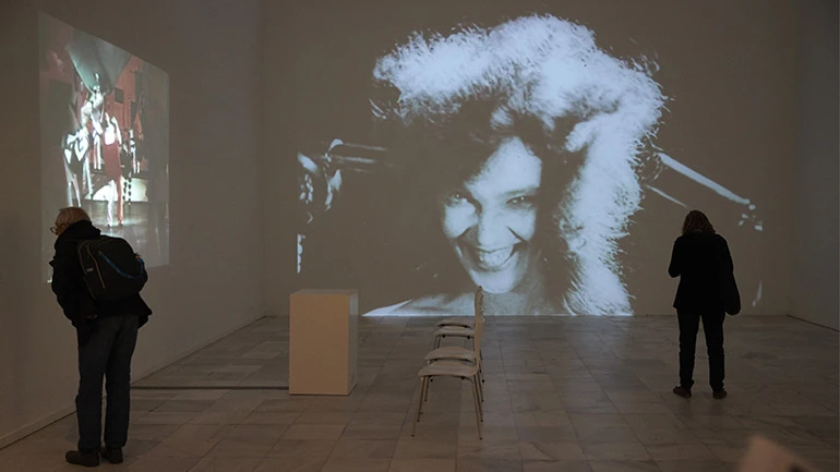 Vista de la exposición Dadá ruso 1914-1924. Museo Reina Sofía, 2018