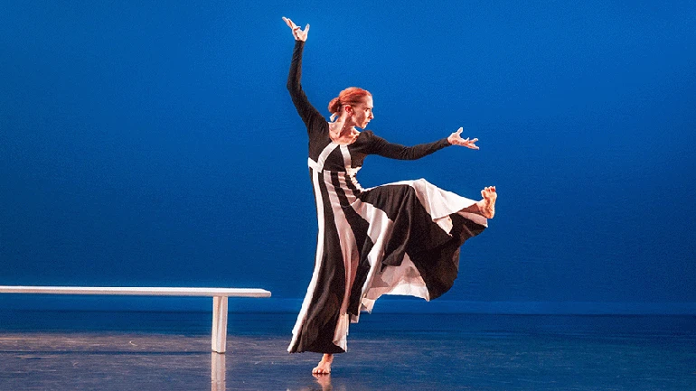 Blakeley White-McGuire en Deep Song de Martha Graham. Foto: Brigid Pierce