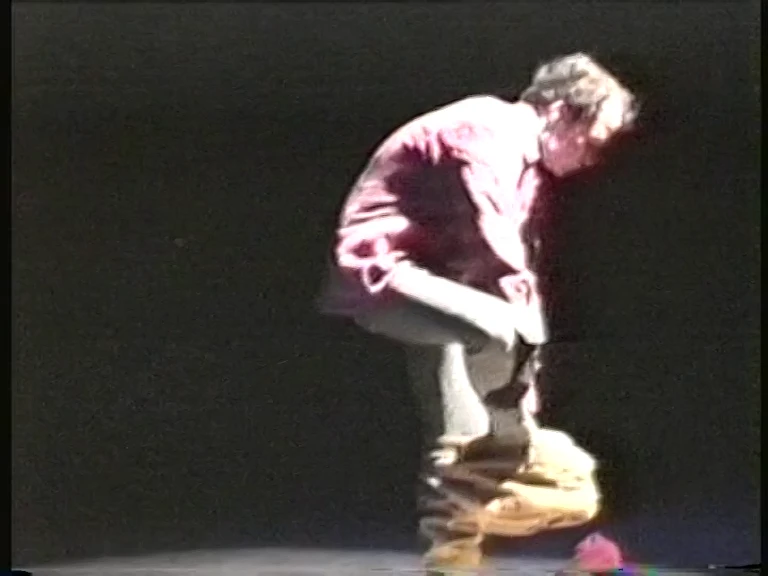 Miguel Benlloch, Tengo tiempo, 1994, performance