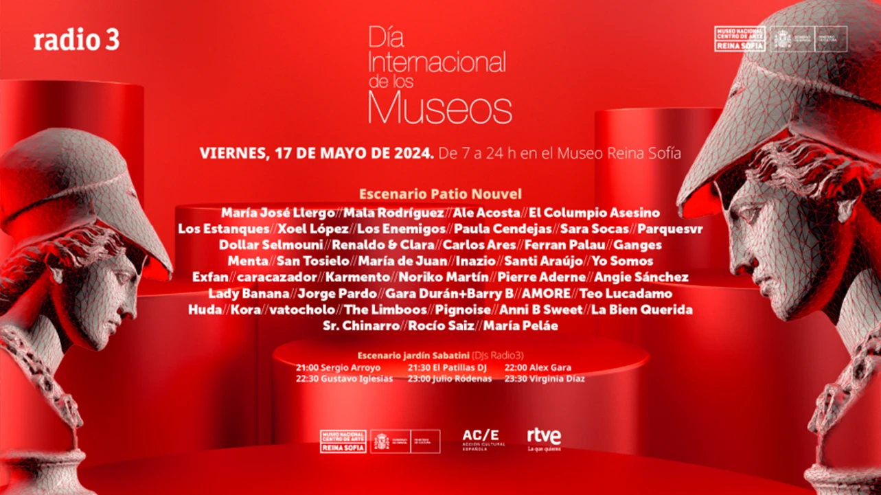 Line-up for the Radio 3 programme for International Museum Day 2024