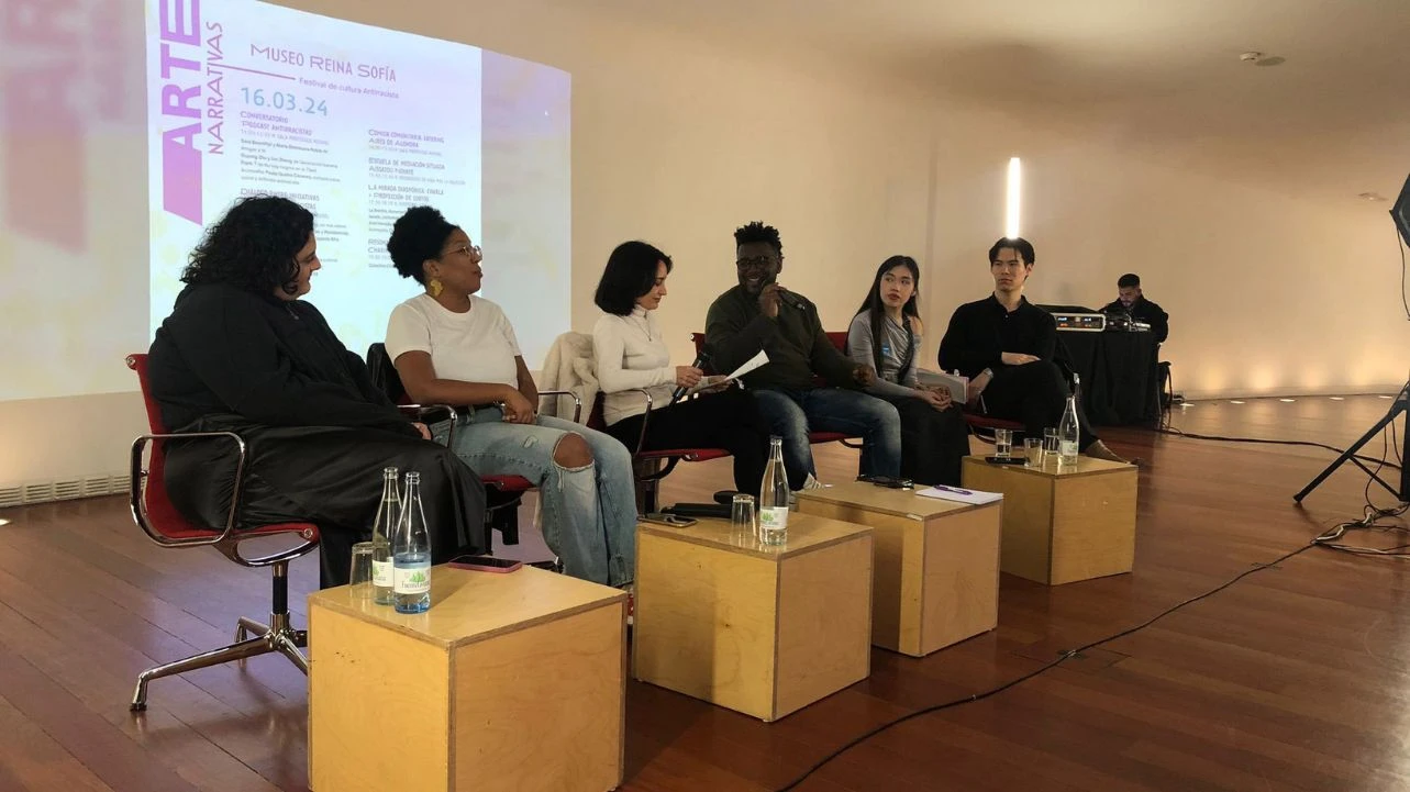 ARTEnarrativas. Festival of Anti-racist Culture, Museo Reina Sofía, 2024. Photograph: Maria Mallol