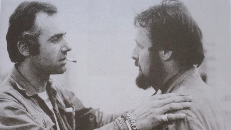 Jean-Christophe Ammann y Harald Szeemann. Foto: Till Spiro, Kassel