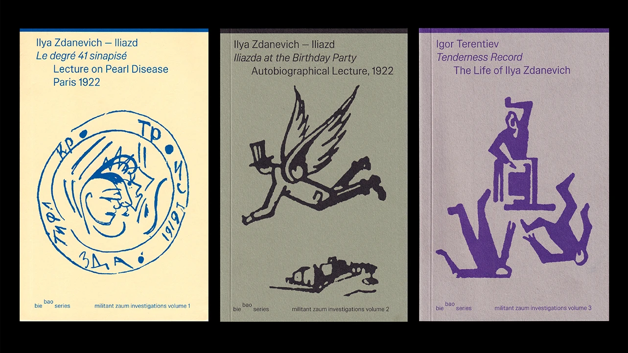 Títulos de la colección bie bao series de Rab-Rab Press