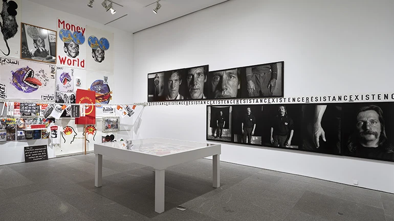 Vista de la exposición Marc Pataut. Primeras tentativas. Museo Reina Sofía, 2018