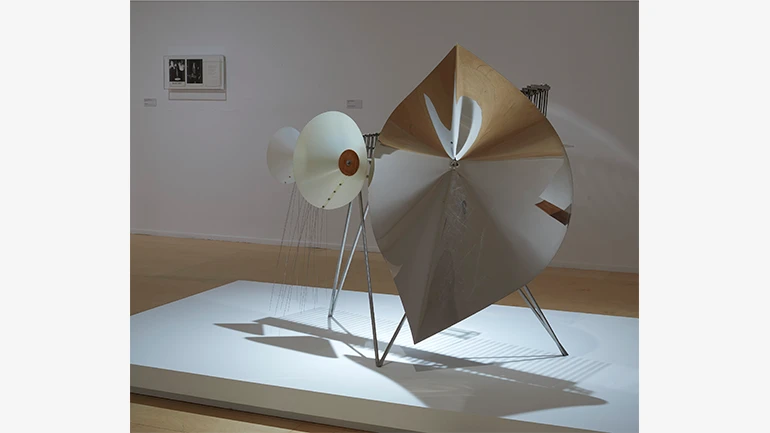 Vista de sala de la exposición Disonata. Arte en sonido hasta 1980. Museo Reina Sofía, 2020