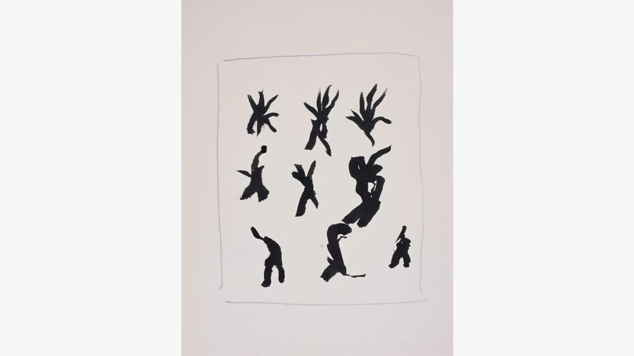 Henri Michaux, sin título, 1950-1951