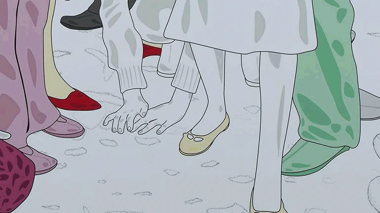 Ruth Gómez. Animales de compañía 7, 2005 (detalle)