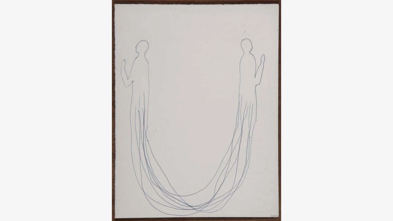 Pepe Espaliú. Sin título. Serie Diez últimos dibujos, 1993. Museo Reina Sofía