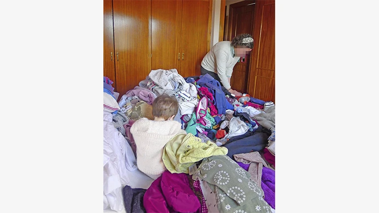 Darya von Berner, Cintia, de la serie fotográfica Political Maternity [Maternidad política], 2015-2019