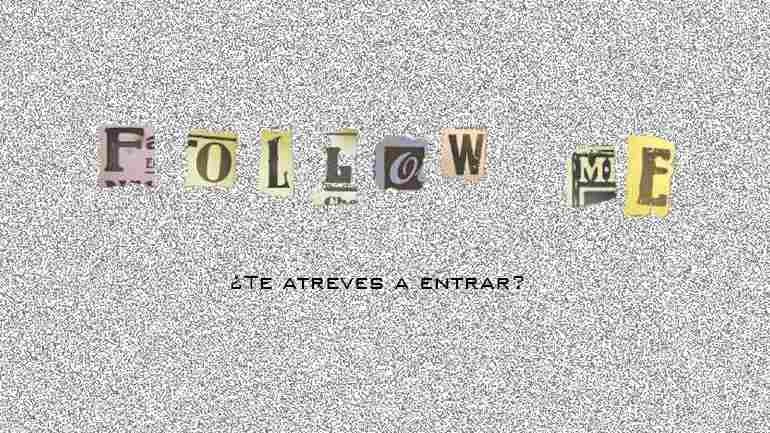 Follow me, taller preparado por Equipo