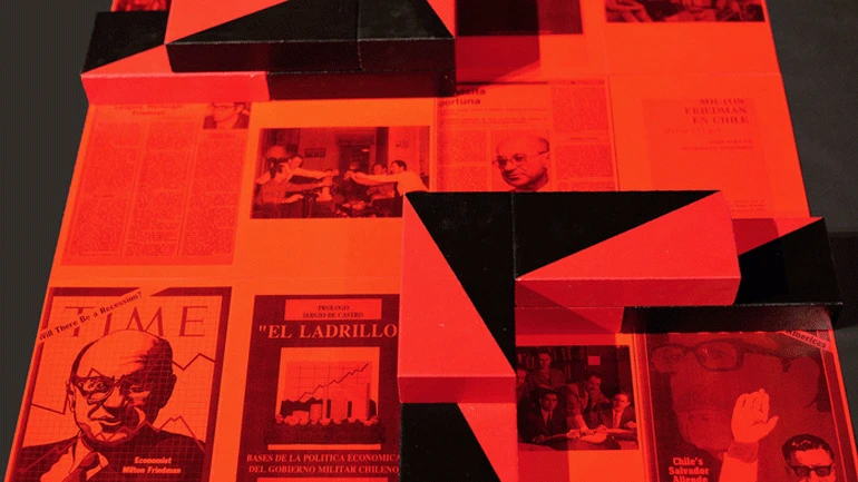 Patrick Hamilton, El ladrillo, fragmento de instalación, 2018-2019