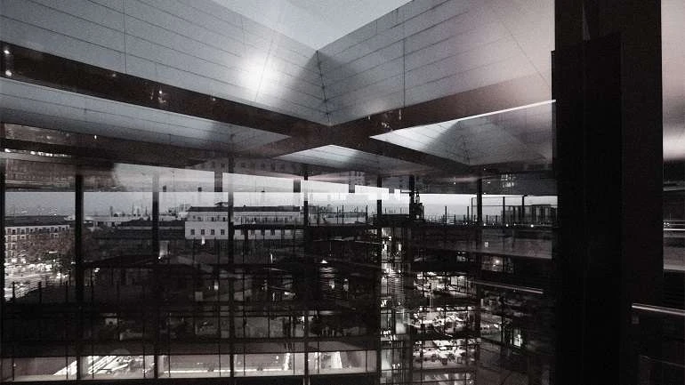 Vista del Edificio Nouvel, Museo Reina Sofía