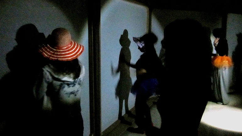 Actuaciones en el Teatro de Sombras de los talleres de Sabatini