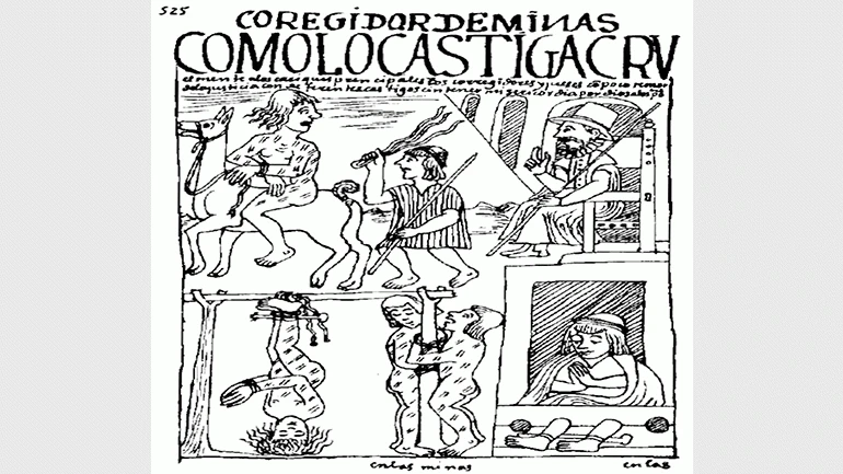 Felipe Guamán Poma de Ayala. Nueva crónica y buen gobierno. Libro, 1615