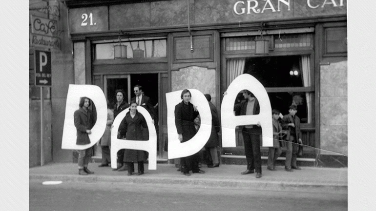 Alain Arias-Misson. A MADRID [TO MADRID]. Public poem, 1969 