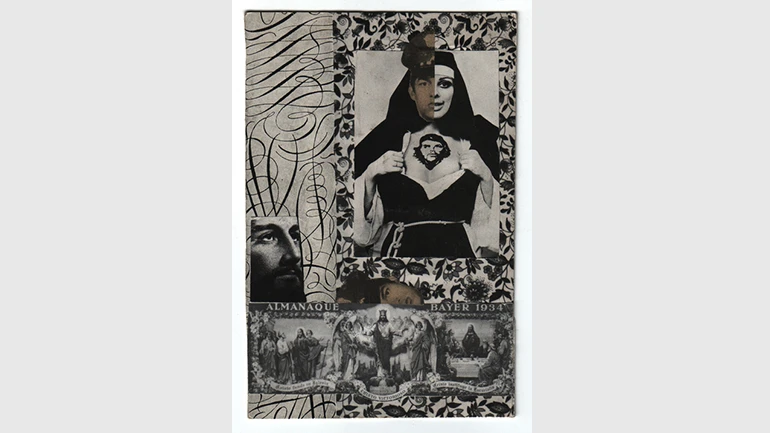 Lucas Ospina. El agente triple. Fotomontaje, 2007. Realizado para Luis Ospina. Un tigre de papel. Película, 2007