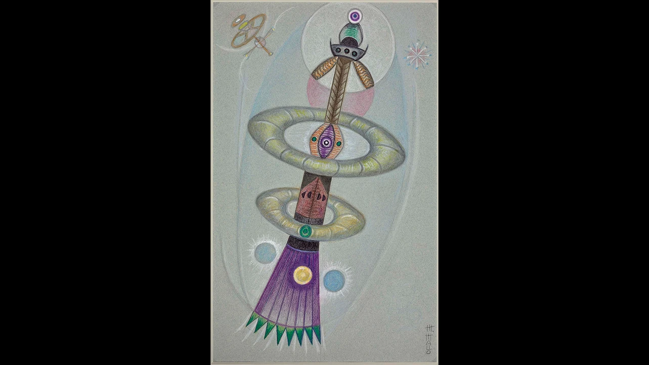 Maruja Mallo, Viajeros del éter, 1982