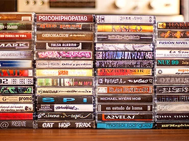 Maquetas en casetes, 2023. Fotografía: Javi Álvarez