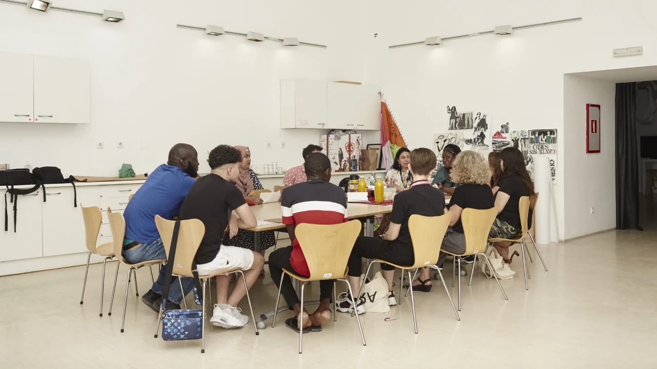 Escuela de mediación situada, Museo Reina Sofía, 2022. Fotografía: Bego Solís