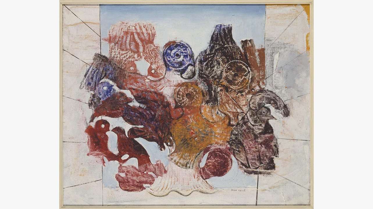 Max Ernst, Oiseaux rouges [Pájaros rojos], 1926. Museo Reina Sofía