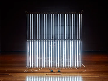 Fotografías de la Oscar Martín. Meta Music Machines. Museo Reina Sofía, 2021