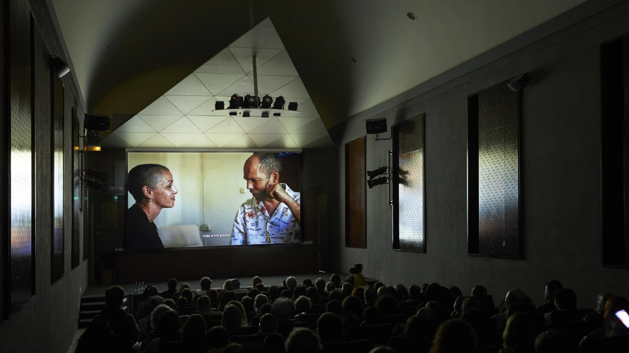 Proyección de la película Quererla es crearla (2022), de Cecilia Barriga, durante el encuentro Ser parte de todo, Museo Reina Sofía, 2022