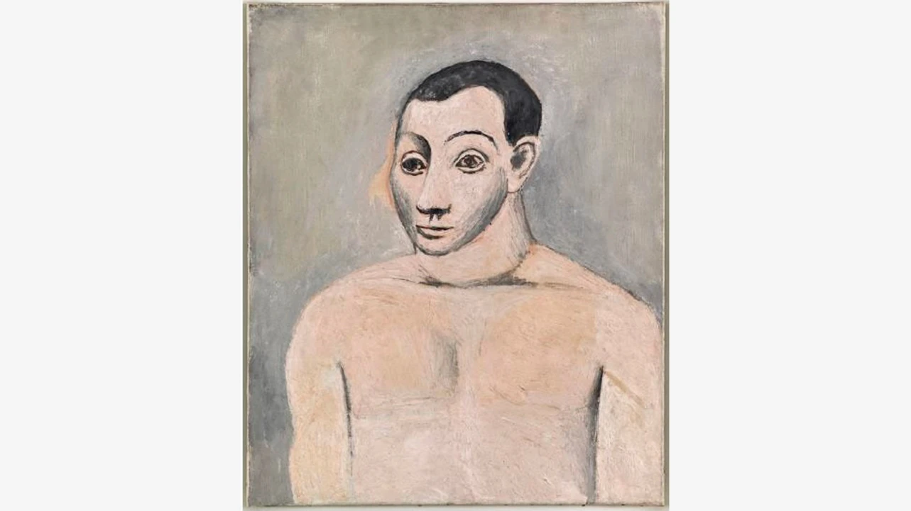 Pablo Picasso, Autorretrato, 1906. © Sucesión Pablo Picasso. VEGAP, Madrid, 2022