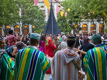 Picnic del barrio, jardín del Museo Reina Sofía, 2022