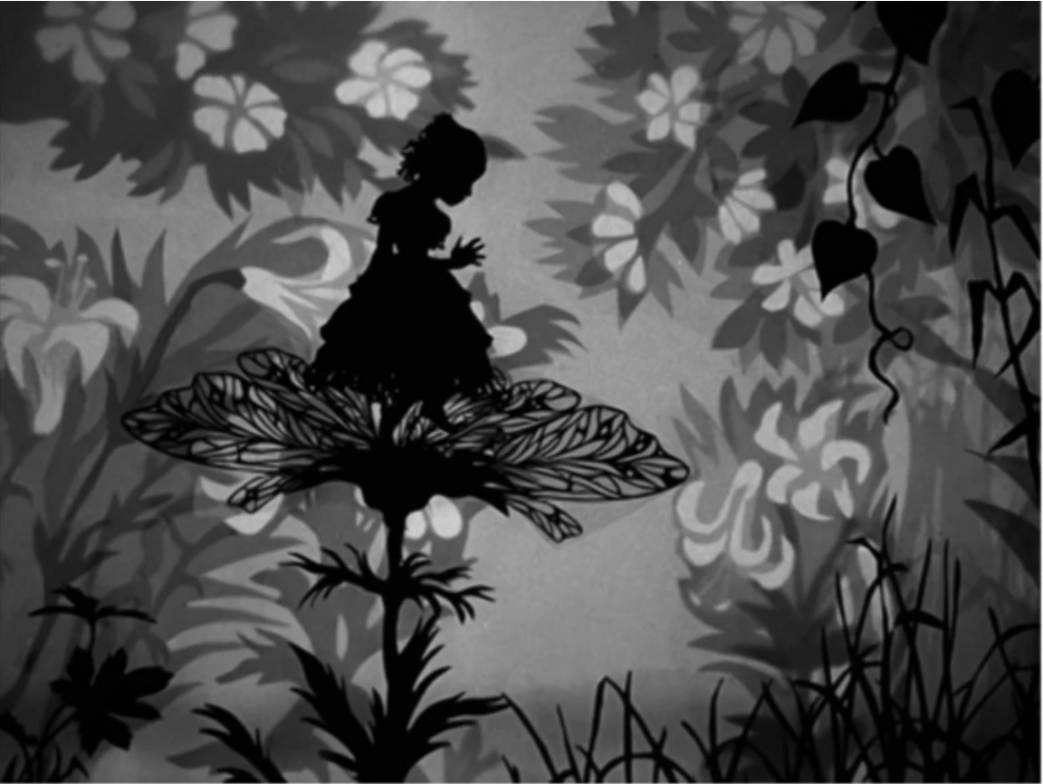Lotte Reiniger. Pulgarcita, película, 1953