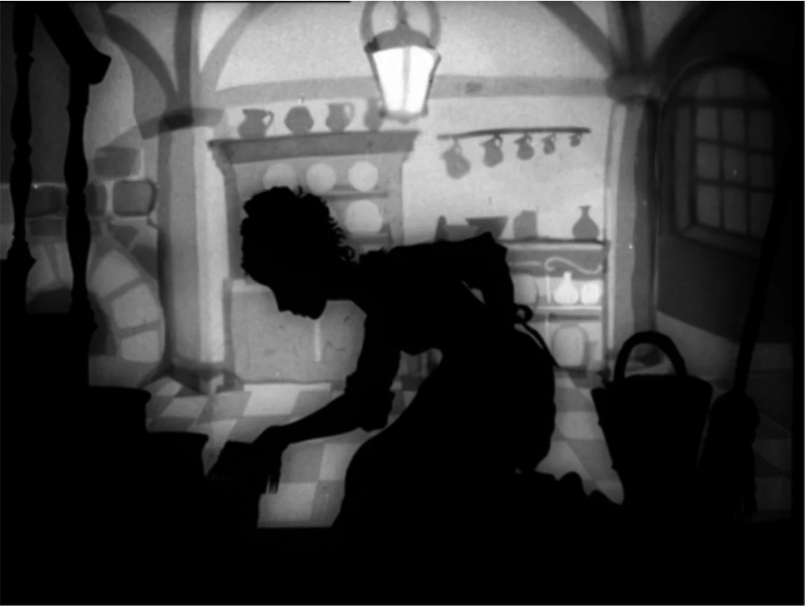 Lotte Reiniger. Cenicienta, película, 1953/1954