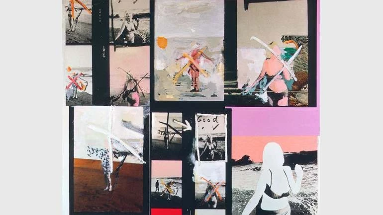 Richard Hamilton. My Marilyn (Mi Marilyn). 1965. Óleo, collage y fotografía sobre tabla. 102,5 x 122 cm. Colección Ludwig, Ludwig Forum für Internationale Kunst, Aquisgrán