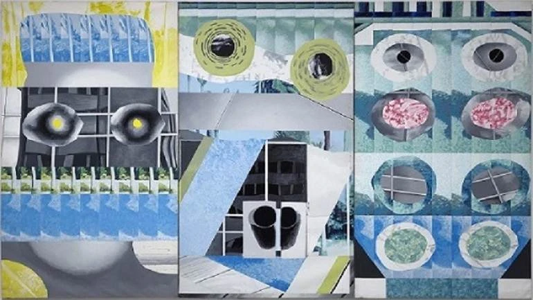 Luis Gordillo. Payseyes, 1979. Pintura. Colección Museo Nacional Centro de Arte Reina Sofía, Madrid. © Luis Gordillo, VEGAP, Madrid, 2015