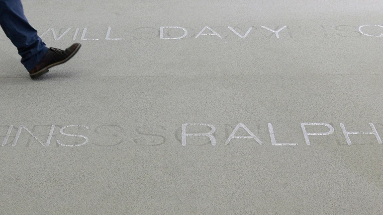 Doris Salcedo, Palimpsesto, 2013-2017. Crédito fotográfico: Juan Fernando Castro