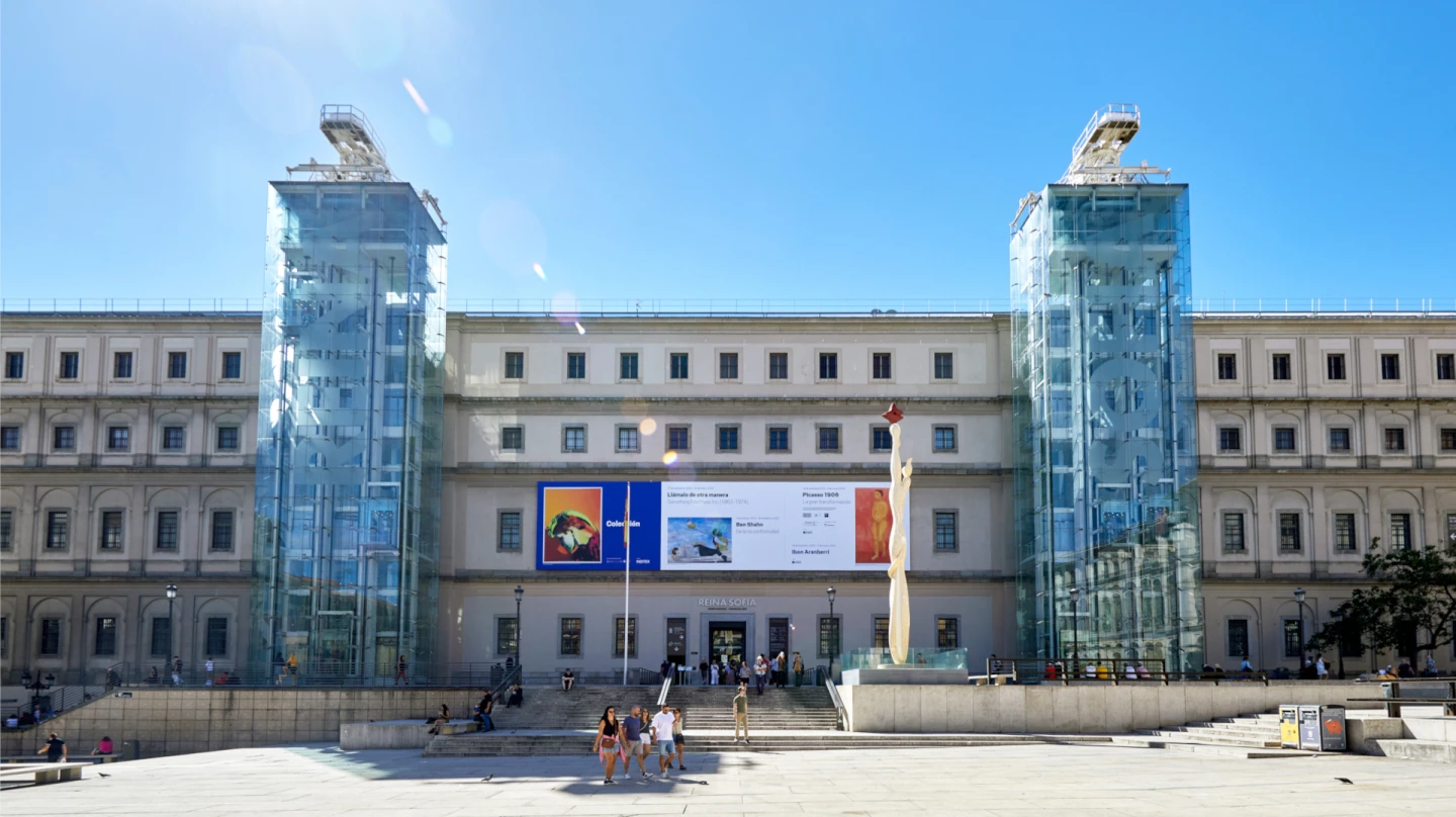Fachada del Edificio Sabatini, Museo Reina Sofía