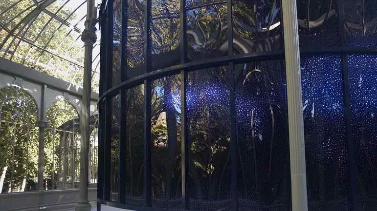 Vista de sala de la exposición. Soledad Sevilla. Escrito en los cuerpos celestes, 2011