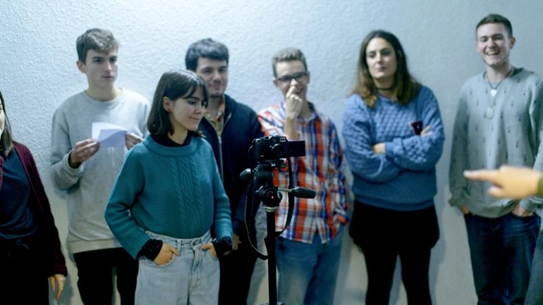 Un momento del taller Work, Word, World de Somosnosotros con Equipo. Fotografía de Deseo Márquez