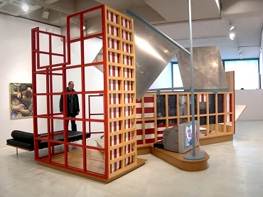 Txomin Badiola. When the Shit Hits the Fan [Cuando la mierda llegue al ventilador]. Instalación, 2003