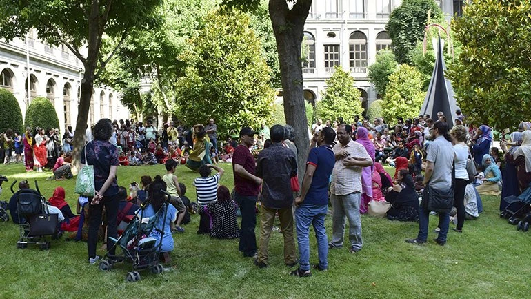 Picnic del barrio, Museo Reina Sofía, 2018. Fotografía: Ela Rabasco (Ela R que R)