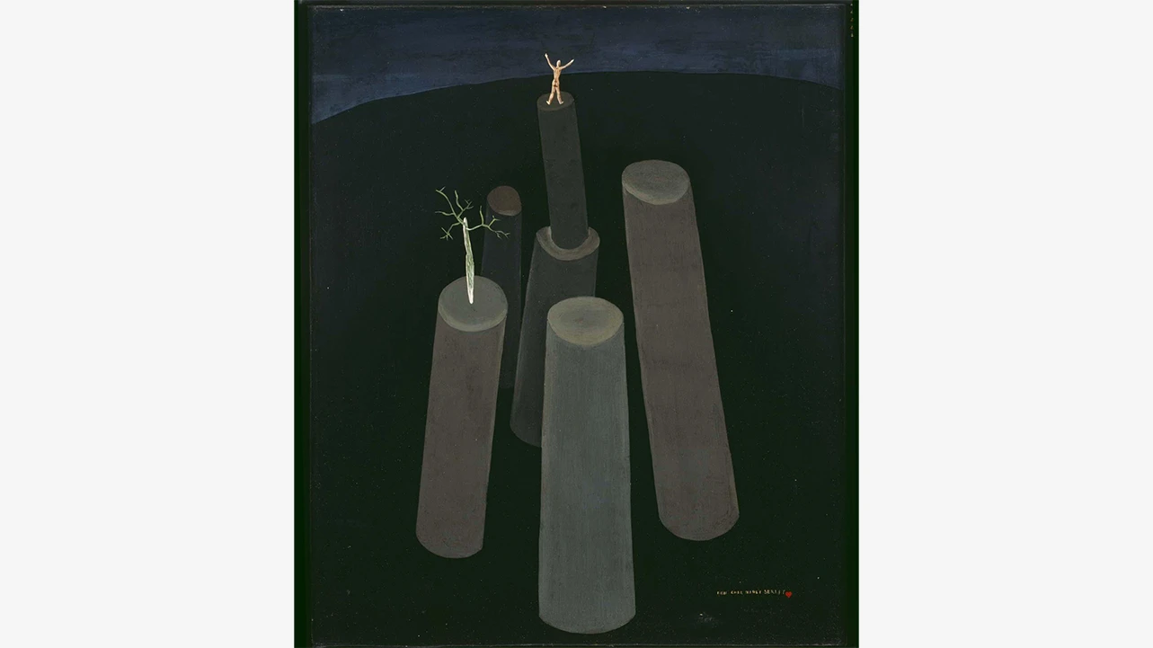 Victor Brauner, Paisaje surrealista, 1930. Museo Reina Sofía